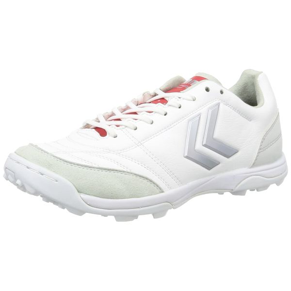 Hummel Apicale 5 SL Wide TF Futsal Shoes, white × red (1020)