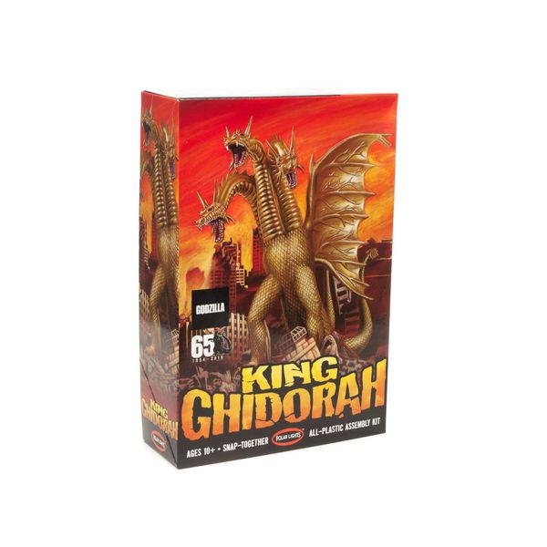 Polar Lights King Ghidorah 1:350 Scale Snap Model Kit (POL962),Black