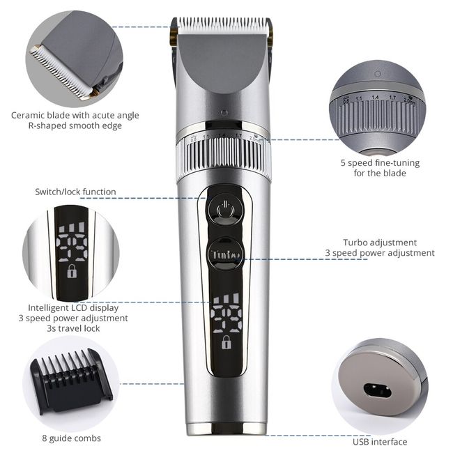  Turbo Power Forma Trimmer, Magnetic Motor Technology