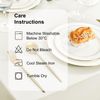 DWCN Round Tablecloth 180 Diameter Cream Table cloth Wipe Clean Wipeable Tablecloths Round Table Cloth Polyester