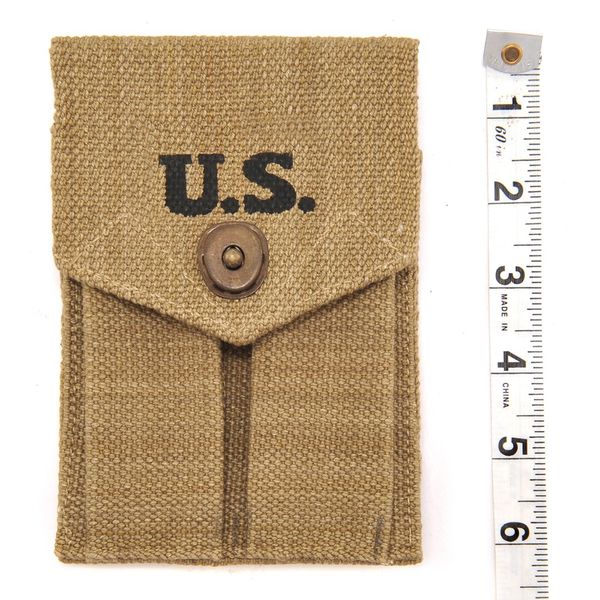 WW2 Model 1911 45 AUTO Double Magazine Pouch Marked JT&L® 1942