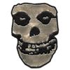 The Misfits Embroidered Silver Back Patch M093P