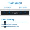 30 inch 600CFM Under Cabinet Range Hood 3-Speed Touch Panel Vent w/LEDs New