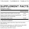 Organic Turmeric Curcumin Tablets 1,350 Mg Each - Natural Joint Support with ...