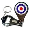 BadgeBeast.co.uk MOD - Key Ring Bottle Opener and Nail Clipper