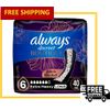 Always Discreet Boutique Incontinence Pads, Size 6 Extra Heavy Absorbency, 40 Ct