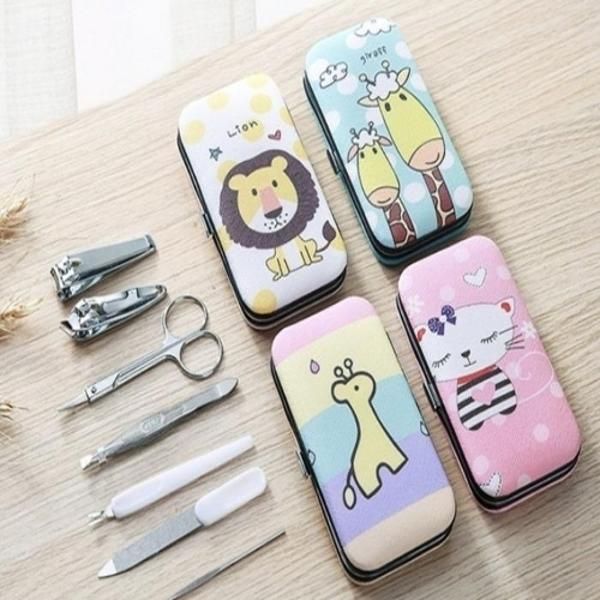 [RGL25N2U] Cute Nail Clipper Set Animal Character Nail Clipper