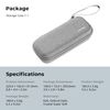 SMALLRIG Carrying Case for DJI Osmo Pocket 3 - Hard Shell Design, Plush Lining & Wrist Strap - 5118