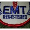 HEALTH PROGRAMS HRS FLORIDA REGISTERED EMT EMBROIDERED PATCH Badge Collectable