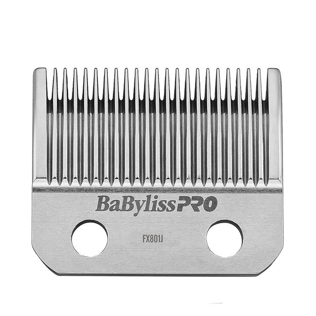 BaBylissPRO Barberology Stainless Steel Replacement Taper Blade for Hair Clippers (FX801J)