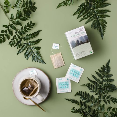 Prince of Peace Organic Oolong Tea, 20 Tea Bags – 100% Organic Black Tea – Unsweetened Black Tea – Lower Caffeine Alternative to Coffee – Herbal Health Benefits