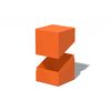 Ultimate Guard Return To Earth Boulder Deck Case 100+ Standard Size Orange, 76 x 75 x 98.5 mm