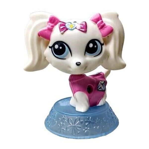 McDonald’s 2014 Littlest Pet Shop Princess Stori Jameson Dog Toy Figure Figurine