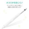 Elecom TB-APEGFBSCR Apple Pencil (1st Generation) Protective Cover, Case Grip, Thick Axis Type, Wave Grip, Clear