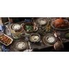 Juliska Pewter Stoneware 4pc Plate Setting