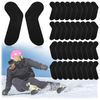 UNIFAMILY 36Pcs Ski Snowboard Boots Fitting Pads, 3 Thickness Self-Adhesive Ski Ankle Protection Foam Padding, Ankle Foam Pads to Decrease Heel Lift and Ankle Friction for Skiing Snowboarding