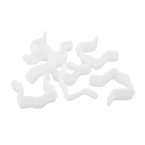 Plastic U Clips for Joining Divan Bed Bases or Ottoman Bed Bases (4 x Plastic U Clips)