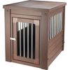 New Age Pet ecoFLEX Pet Crate/End Table, Medium, Russet