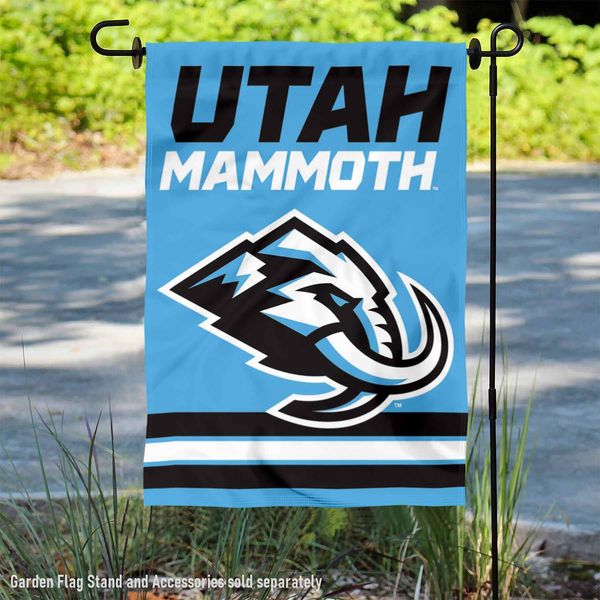 Utah Mammoth Garden Flag and Yard Banner