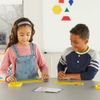 Learning Resources 24-Hour Number Line Clock Single Student Set, Yellow