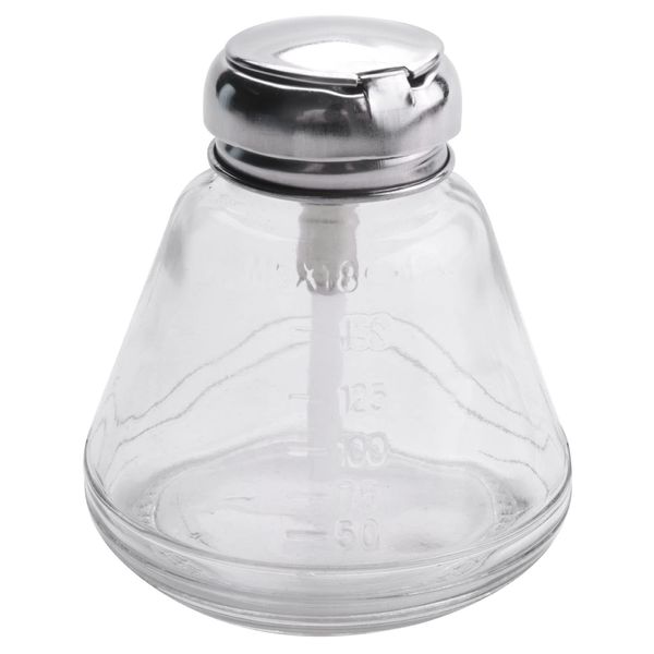 Tsudoku Empty Nail Polish Pump Dispenser Glass Push Down Press Bottle