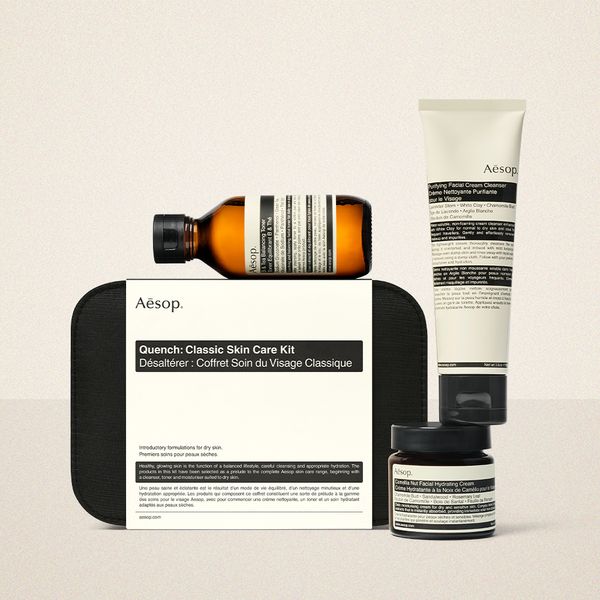 [Aesop Official] Quench: Classic Skin Care Kit (Cleanser &amp; Toner &amp; Cream)