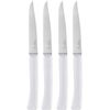 Opinel, Bon Appetit Medium Table Knife, Set of 4, Light Grey, Blue