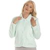 Camille Womens Luxury Supersoft Button Up Bed Jackets 22-24 Mint