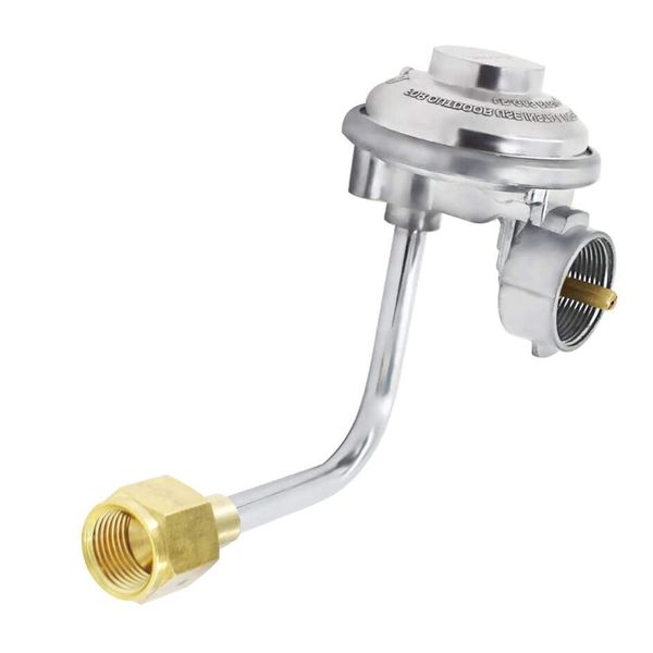 Universal Disposal 1LB Propane Regulator with 3/8" Swivel Flare Female