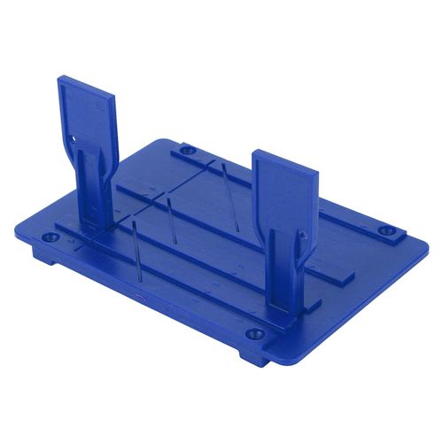 Zunate 10 Inch Tape Splicing Set, Professional Tape Splicing Block,1in 1/2in 1/4in 1/8in Opening Tape Splicer Block Repair Kit,Tape Splicing Kit for Reel to Reel Cassette Tapes (Blue)