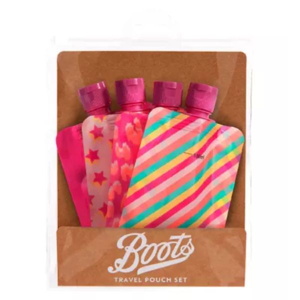 Boots Travel Pouch Set 100ml