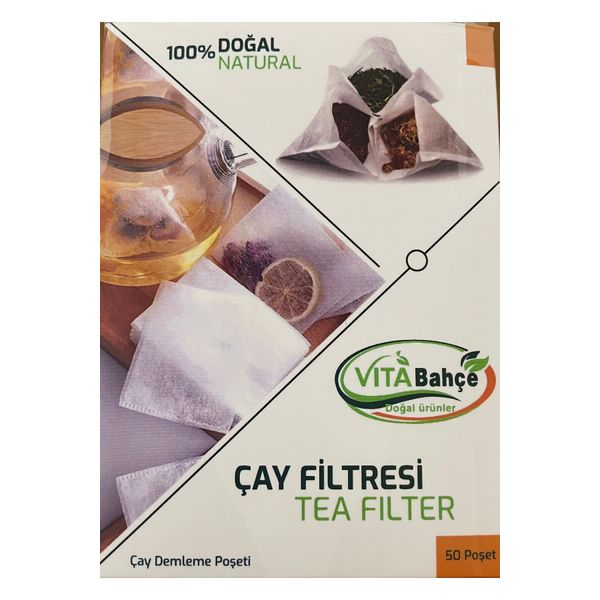 Çay demleme poşeti /50 LI çay ve kahve filtresi /bitki çay poşeti /Tea bag /