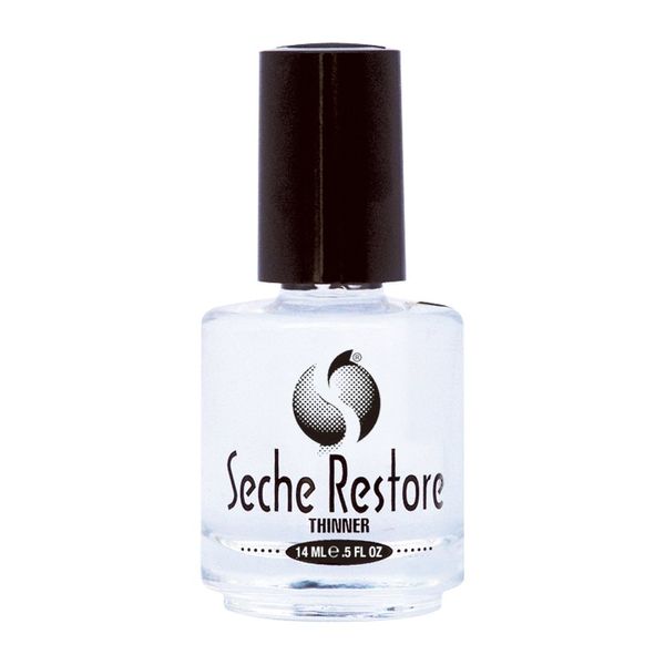 Seche Restore Thinner | Nail Polish Thinner for Restoring Consistency & Extending the Life of Your Favourite Polishes | Nail Varnish Thinner for Nail Lacquer or Top Coat | Includes Dropper | 14 ml