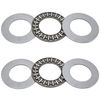 ZUPAYIPA 2 Sets AXK2035 Thrust Needle Roller Bearings with Washers 20mm Bore 35mm OD 2mm Width