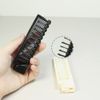 SUER SZ05-WHITE Comb Hair Comb, Foldable, Men's, Women's, Hair Brush, Hair Care, Comb, Double Hair Brush, Portable, Black, White, Travel, Compact, Easy to Hold.