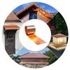 Uxney Copper Sheet Roll,0.06mm Thickness Copper Foil, 8" Width x 11 FT Copper Strip Applicable to Various DIY Projects