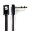MXR Ribbon Patch Cable, Stereo Specification, 3.1 inches (8 cm) (3 inch) TRS RIBBON PATCH CABLE DCISTR03R