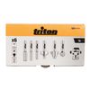 Triton 1/4" Router Kit 6pce 6pce (354824)