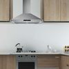 30 inch Wall Mount Stainless Steel Range Hood Kitchen Vent Touch Control 700 CFM