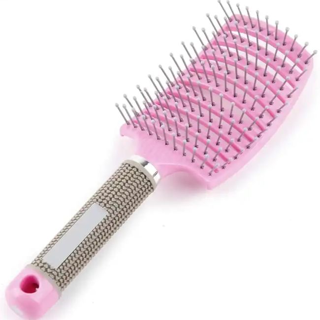 TSMAZ Brush Magic Detangling Hair Brush, Detangle Hair Brush for Women and Kids, Boar Bristle Hair Brush, Paddle Hair Brush Detangler for Blow Drying, Wet Hair, Long, Thick, Curly