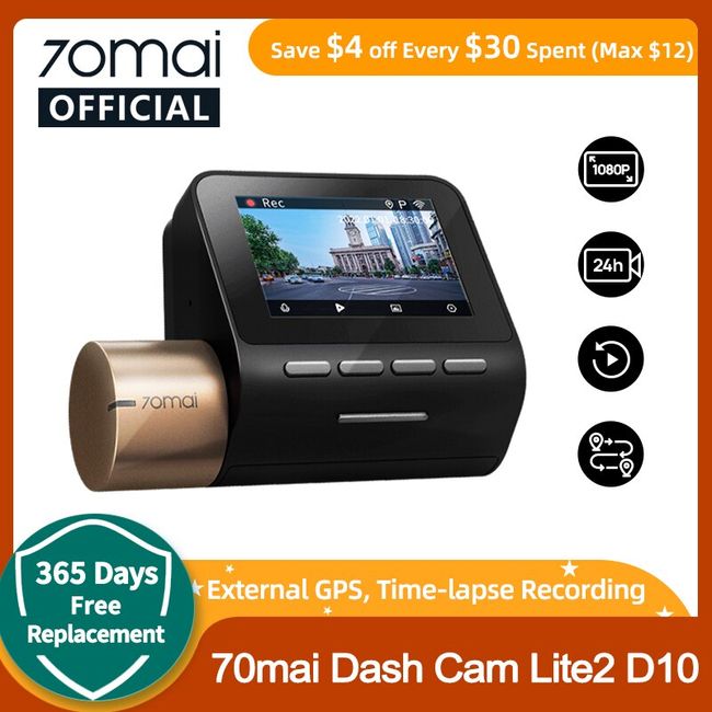 70mai Dash Cam Lite 2 1080P Modules 24H Parking Monitor 130FOV Night  Vision of 70mai D08 Dash Camera car DVR - AliExpress