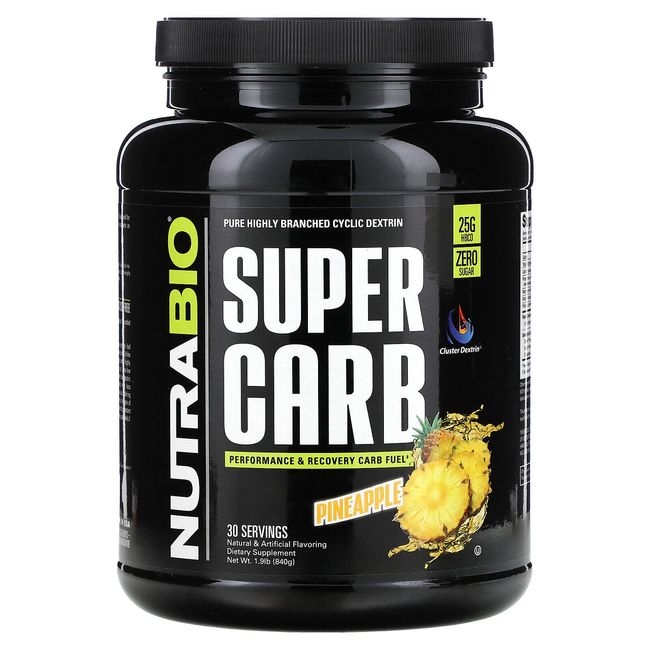 Super Carb, Pineapple, 1.9 lb (840 g)