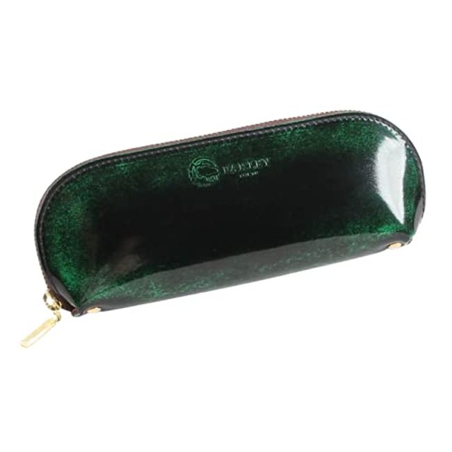 Parley Classic Leather Glasses Case & Pen Case Green (PC-18)