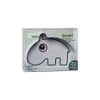 Deer Done to Bowl with Suction Cup Ozzo Grey