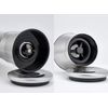 Pepper Grinder 2pcs Stainless Steel Refillable Salt and Pepper grinder with stand
