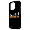 Survive Bike Run Triathlon Triathlete Routine -- Case for iPhone 15 Pro
