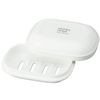 Squirrel Soap Rest Soap Box H&H White "Mildew Resistant" Made in Japan