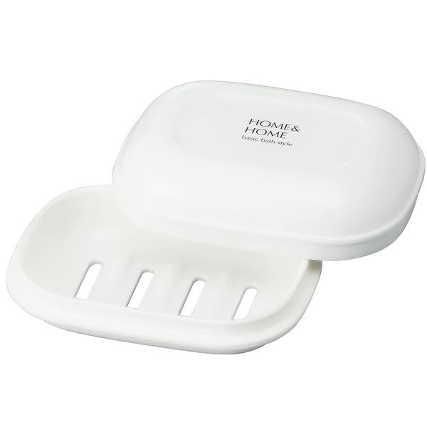 Squirrel Soap Rest Soap Box H&H White "Mildew Resistant" Made in Japan