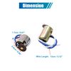 sourcing map 10pcs BA15S Car Wire Harness LED Light Bulb Socket Holder Connector