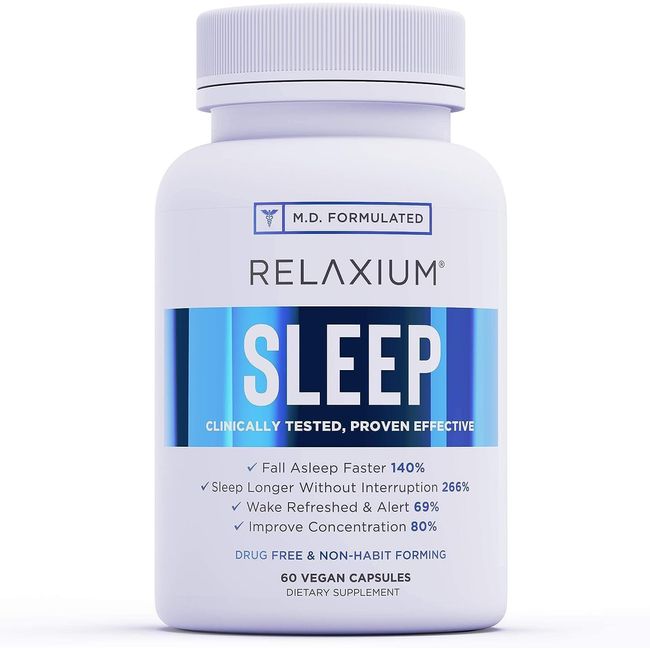 Natural Sleep Aid | Non-Habit Forming | Sleep Supplement & Stress Relief